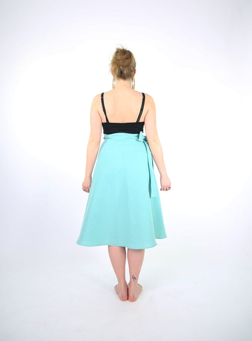 Säädettävä pellavahame